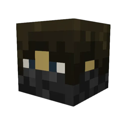 stong3r Minecraft avatar head, 3D render