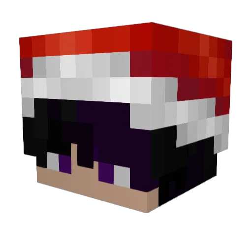 stonoga_xd Minecraft avatar head, 3D render