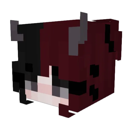 stonybaloney Minecraft avatar head, 3D render