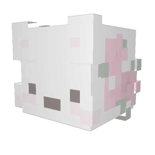 stoophh Minecraft avatar head, 3D render