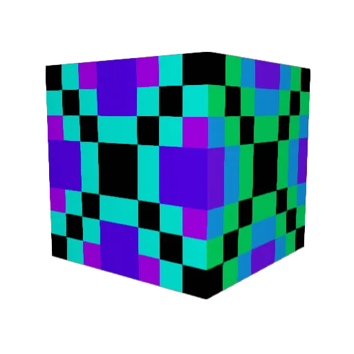 stoplicking Minecraft avatar head, 3D render