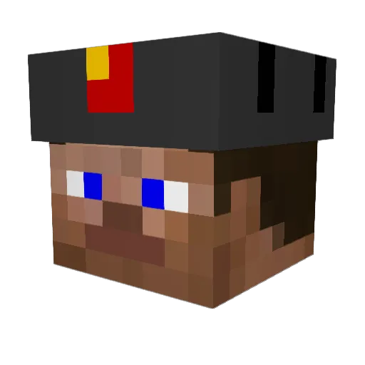 storTodd Minecraft avatar head, 3D render