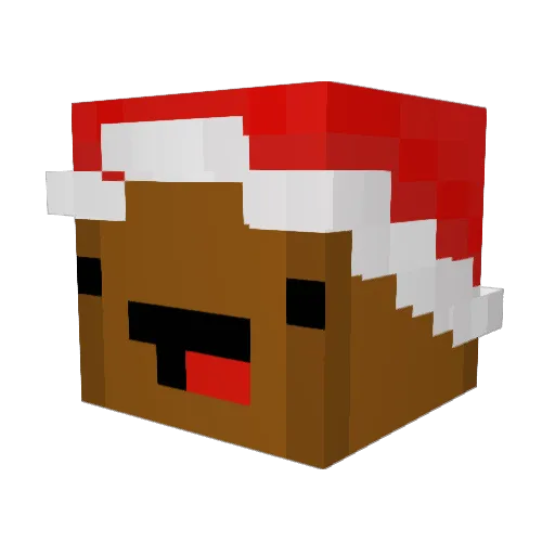 storebror_alle Minecraft avatar head, 3D render