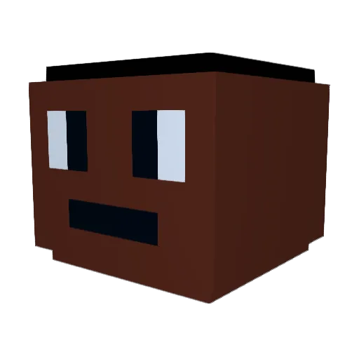 storemarcus Minecraft avatar head, 3D render