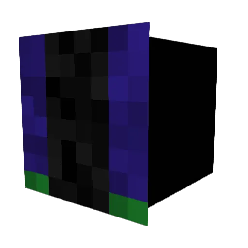 storexq Minecraft avatar head, 3D render