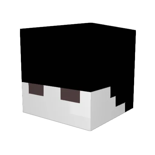 storm_0418 Minecraft avatar head, 3D render
