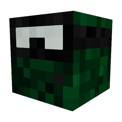 stormer33 Minecraft avatar head, 3D render