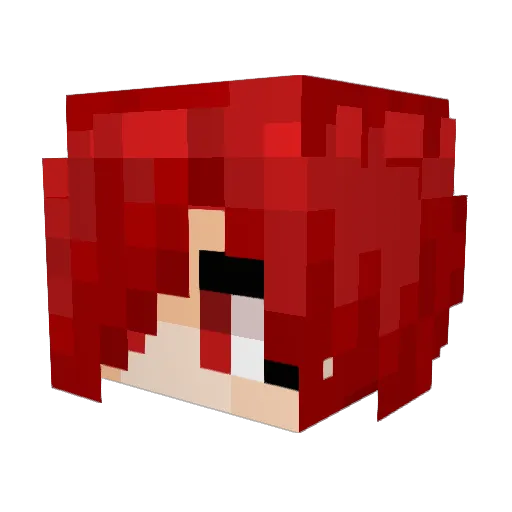stormmmm123 Minecraft avatar head, 3D render