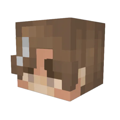 stormrider0000 Minecraft avatar head, 3D render