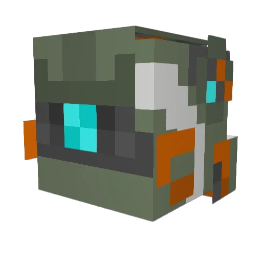 stormshadow0 Minecraft avatar head, 3D render