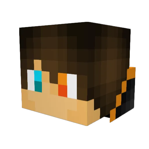 stormtrooper_86 Minecraft avatar head, 3D render