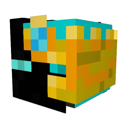stormungandr Minecraft avatar head, 3D render