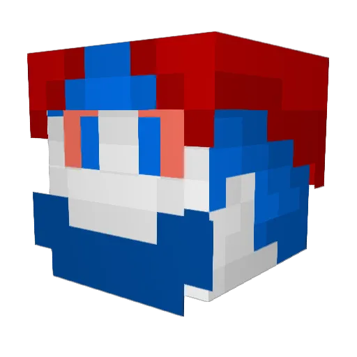 stormz103 Minecraft avatar head, 3D render