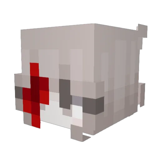 story____ Minecraft avatar head, 3D render