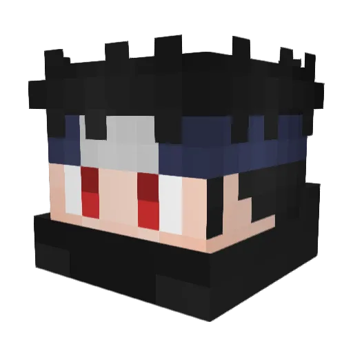 stoxicx Minecraft avatar head, 3D render