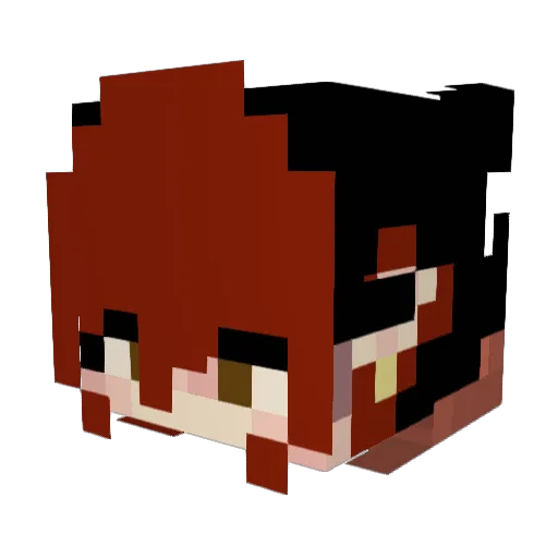 straineguide53 Minecraft avatar head, 3D render