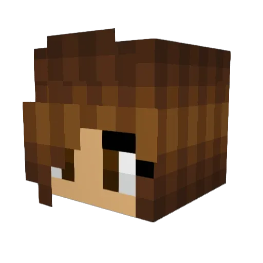 strangerpizza_37 Minecraft avatar head, 3D render