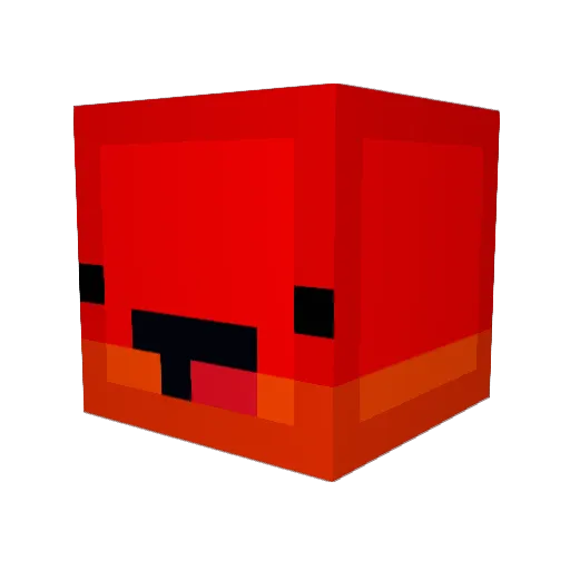 strangerthing1 Minecraft avatar head, 3D render