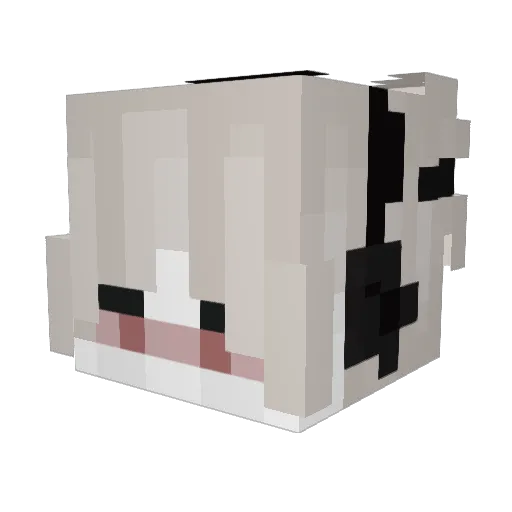 stranggelove Minecraft avatar head, 3D render