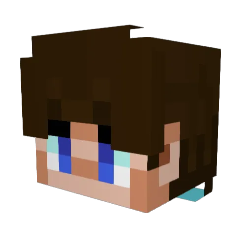 strattboy23 Minecraft avatar head, 3D render
