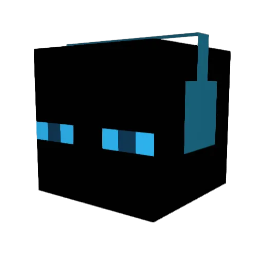 strausdestroyer Minecraft avatar head, 3D render