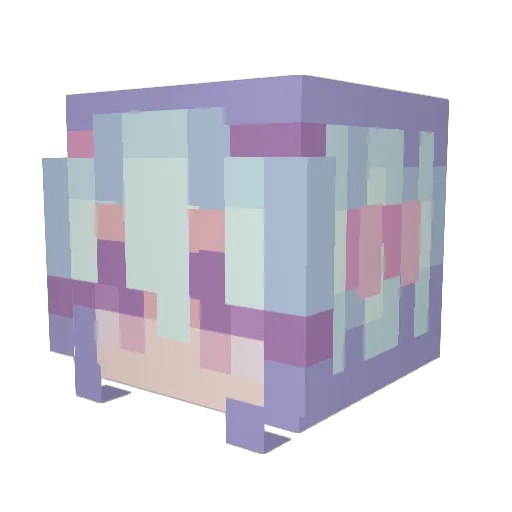 strawberryhills Minecraft avatar head, 3D render