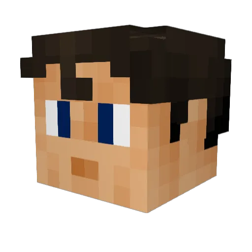 strawbs2142 Minecraft avatar head, 3D render