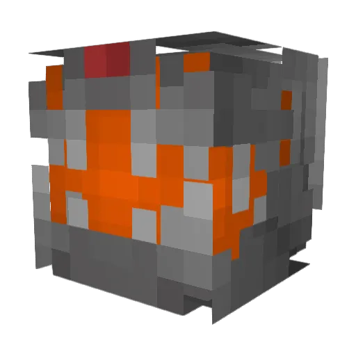 strenth101 Minecraft avatar head, 3D render