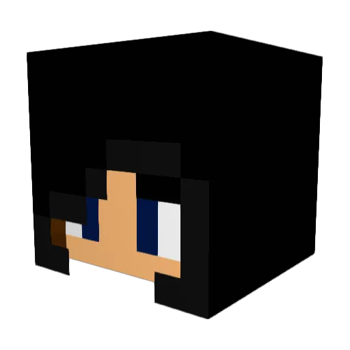 striker37 Minecraft avatar head, 3D render