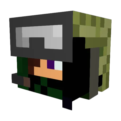 stringboy101 Minecraft avatar head, 3D render