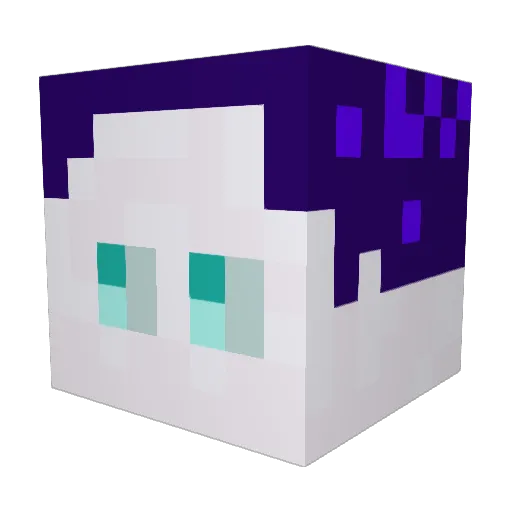 strongghost7170 Minecraft avatar head, 3D render