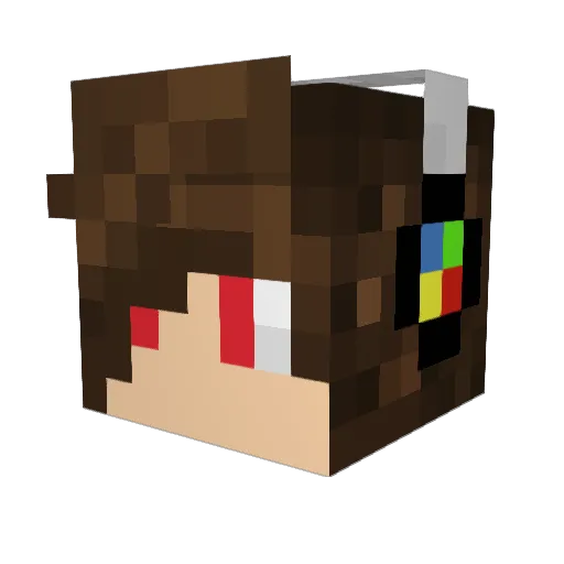 strongn046 Minecraft avatar head, 3D render