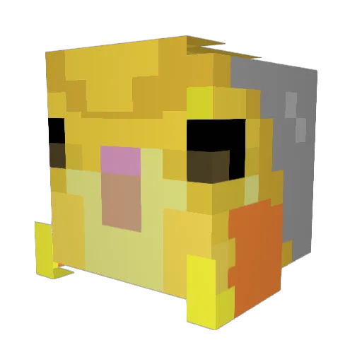 strugglebus36 Minecraft avatar head, 3D render