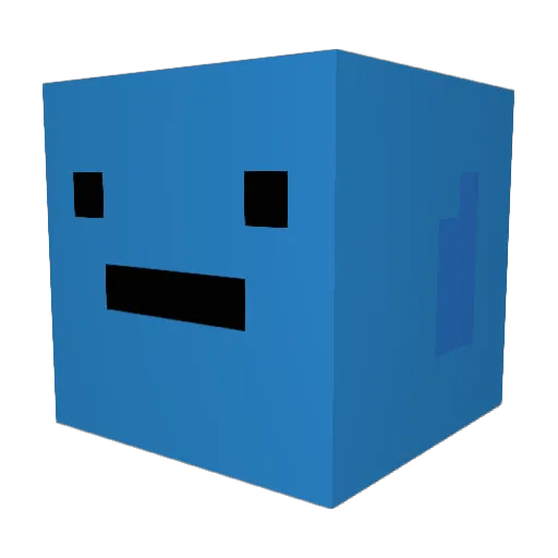 stryhl Minecraft avatar head, 3D render