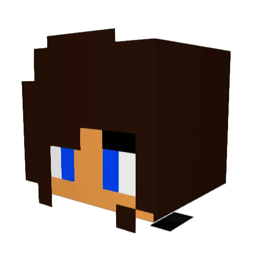 strykr916 Minecraft avatar head, 3D render