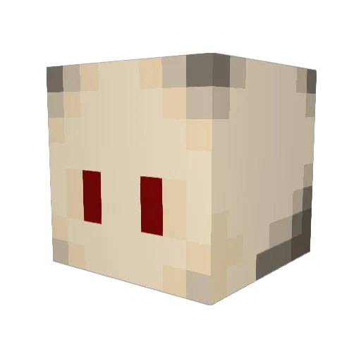 strystle Minecraft avatar head, 3D render
