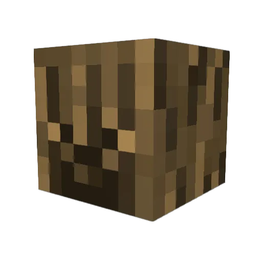 stuck_in_a_tree Minecraft avatar head, 3D render