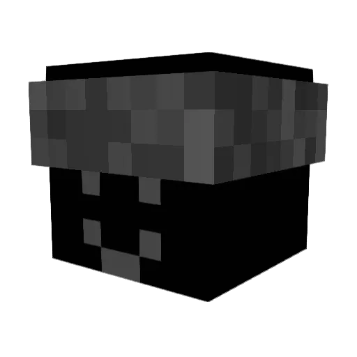 stuckomg Minecraft avatar head, 3D render