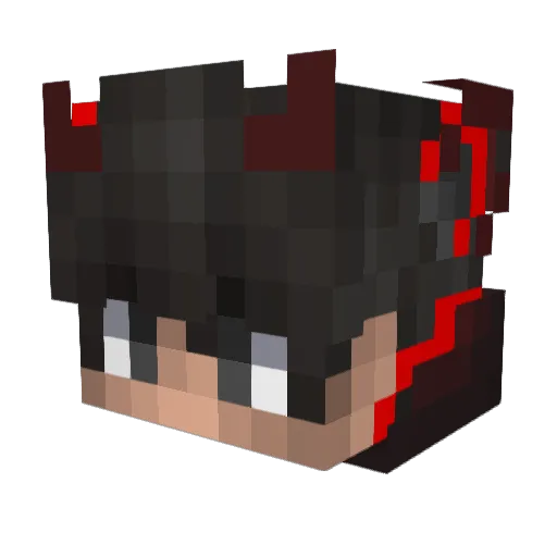 studioIV Minecraft avatar head, 3D render