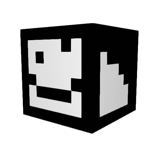 stuey87 Minecraft avatar head, 3D render