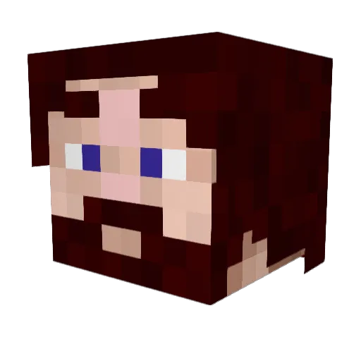 stumpy0997 Minecraft avatar head, 3D render