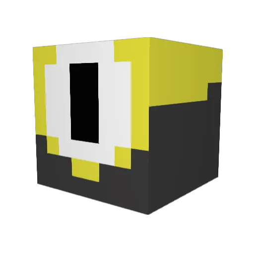stupendousEllis Minecraft avatar head, 3D render
