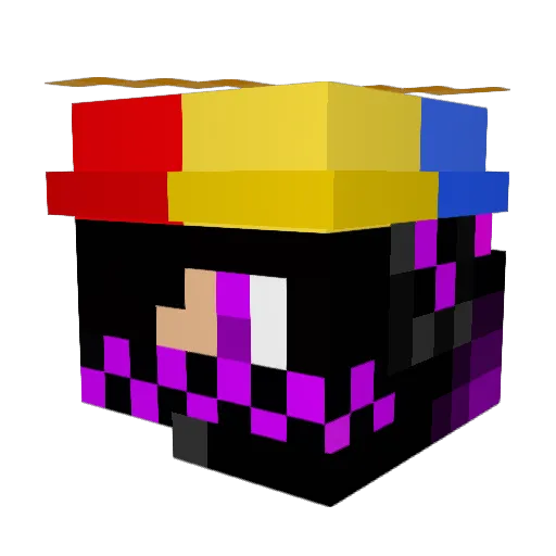 stupidnugget Minecraft avatar head, 3D render