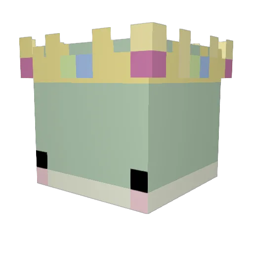stupiduwu69 Minecraft avatar head, 3D render