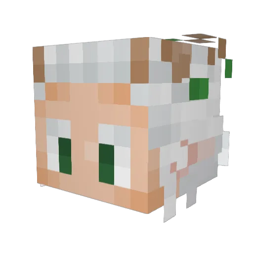 sturgis2013 Minecraft avatar head, 3D render