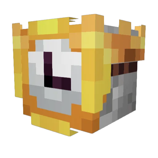 stw234 Minecraft avatar head, 3D render