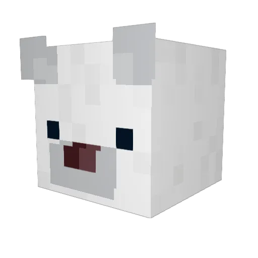 stwizzyTTV Minecraft avatar head, 3D render