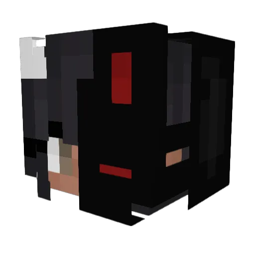 stxarryfxan Minecraft avatar head, 3D render