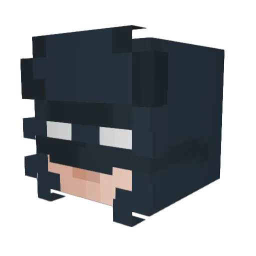 stxr_cloud Minecraft avatar head, 3D render