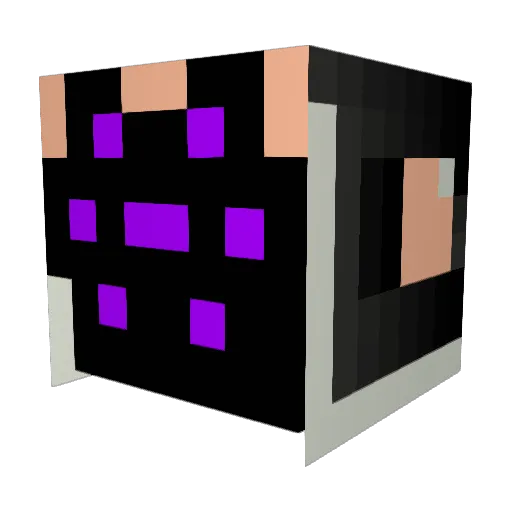 stygigoth Minecraft avatar head, 3D render